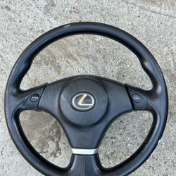 3 Spoke Lexus Steering Wheel
