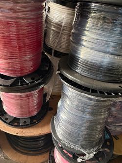 #6 THHN wire 500ft stranded copper cable new $370 each