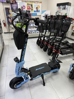 Arwibon GT08 Electric Scooter 50MPH! Finance For $50 Down Payment!!