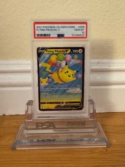 2021 POKEMON CELEBRATIONS #006 FLYING PIKACHU V PSA 10