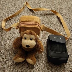 Monkey Camera Case.  Sony Camera Case.