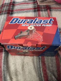 Brand New Duralast Water Pump