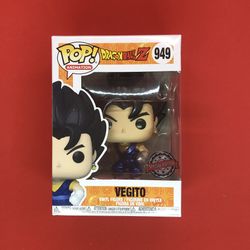 Funko Pop Dragonball Z Vegito Metallic 949 Special Edition