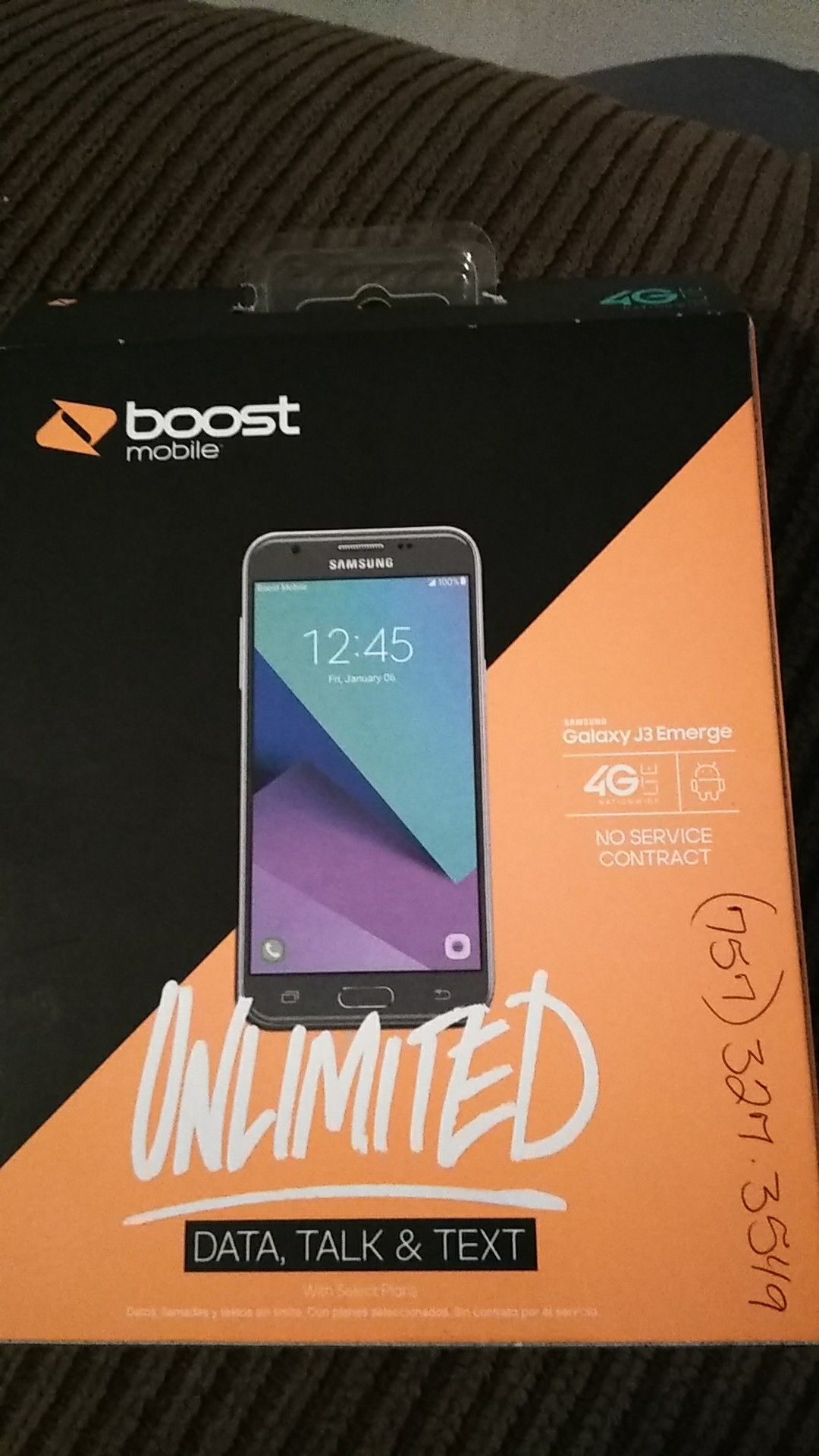 Boost Mobile Samsung Galaxy J3 Emerge