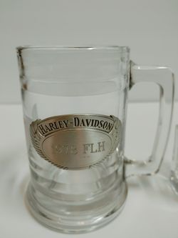 Harley Beer Stein And Shot Glass