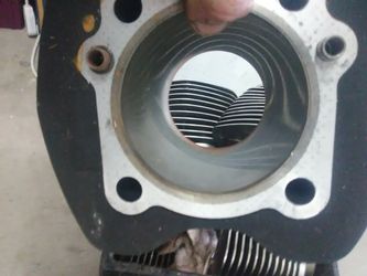 Harley-Davidson Basket full of twin cam 88 cylinders asking $20 per set (2)