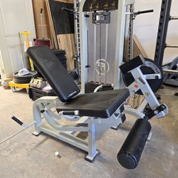 French Fitness Dual Leg Extension/ Prone Leg Curl Gym Equipment Exercise Fitness Weight Machine