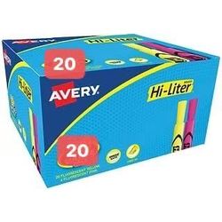 Avery Hi-Liter highlighters(20pcs)