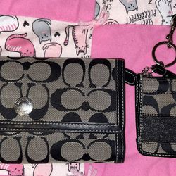 $25 Firm For Both Coach Wallets Good Condition 