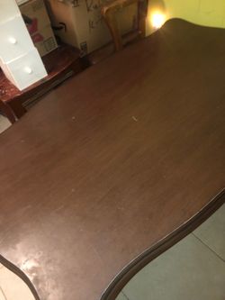 Coffee table and small tables.