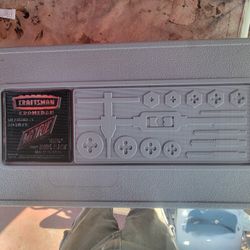 Ventage CRAFTSMAN Kromedge Mechanics 59 Piece  Metric Tap And Die Set  No. 9-51096