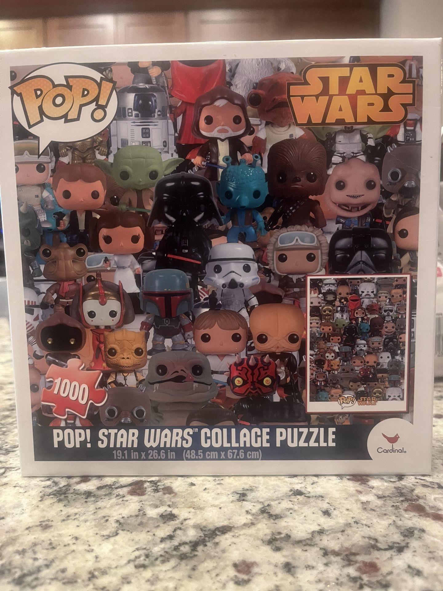 Star Wars 1000 piece Funko Pop puzzle