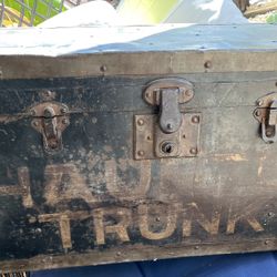 Antique Small “Haunted Trunk”