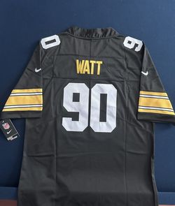 MEN'S TJ WATT PITTSBURGH STEELERS STITCHED JERSEY SMALL UP TO 6XL