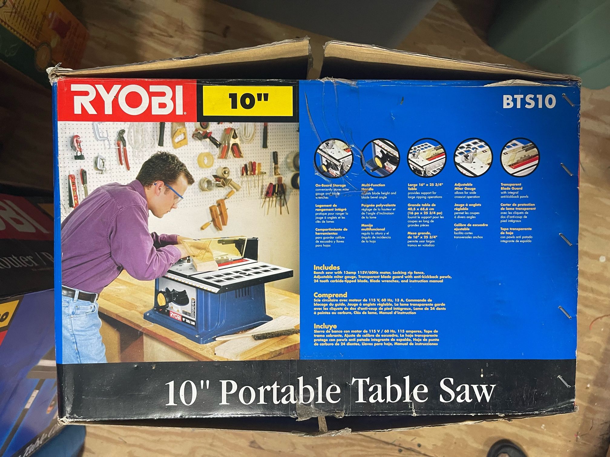 Ryobi 10 Inch Portable Table Saw