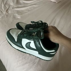 Green Nike Dunks