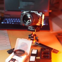 Sony ZVE10 With Sony 50 mm Lens F 1.8