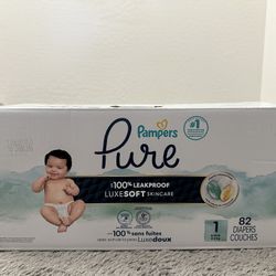 Pampers Pure Size 1 Diapers