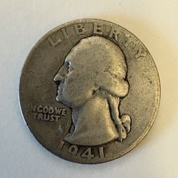 1941 Silver Quarter