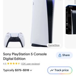 brand new never used PS5