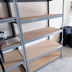 Storage shelves