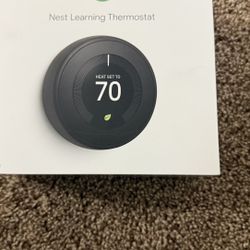 Google Nest Learning Thermostat (Gen 4) - Polished Obsidian