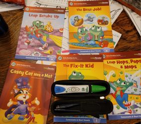 Leapfrog Reader Pen With 5 Books