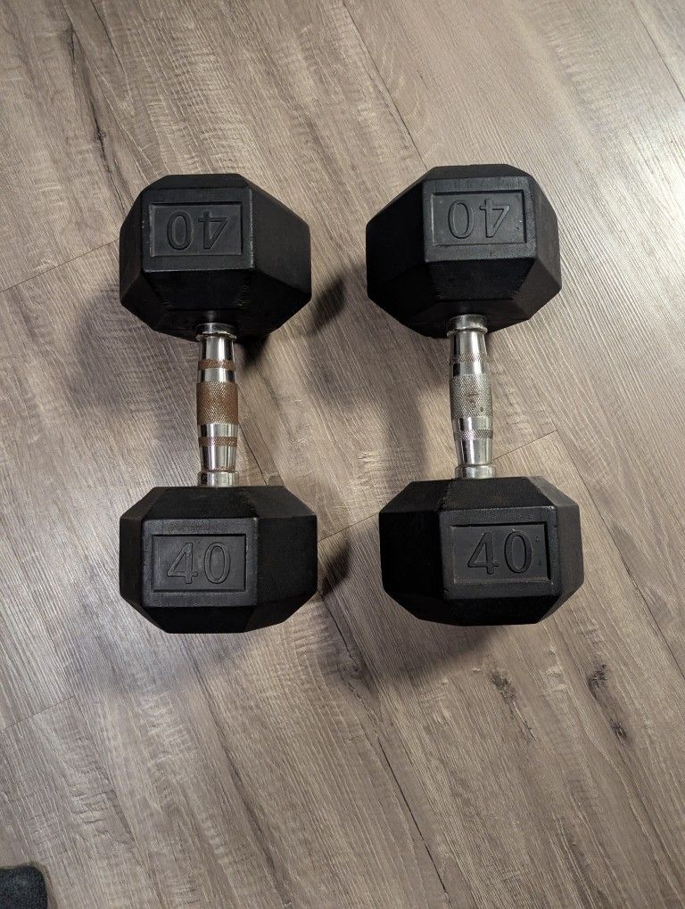 40lb Dumbbell Set