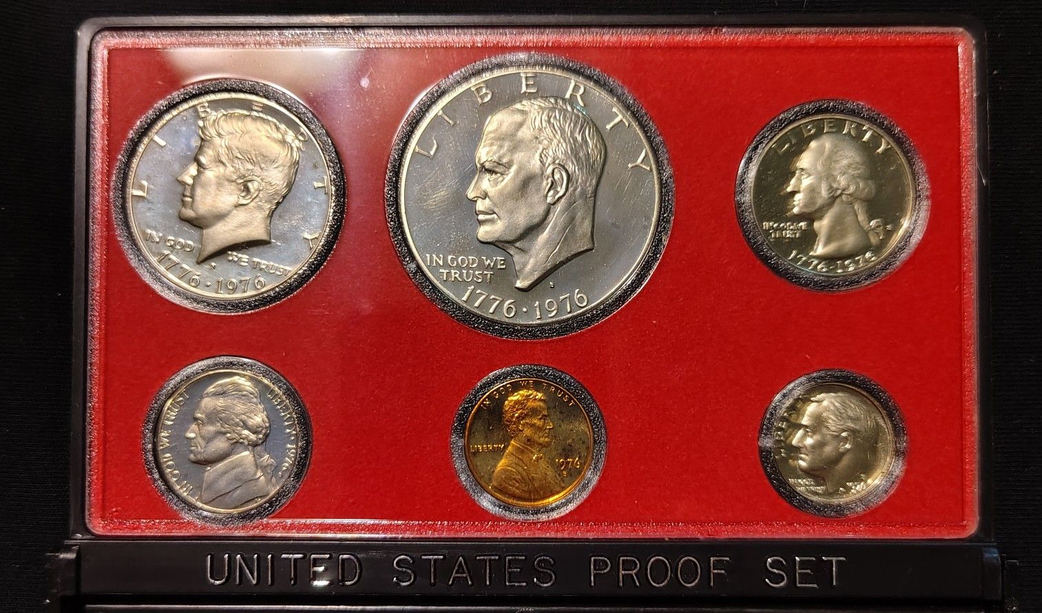 1976 Proof Set Bicentennial Year Original Box