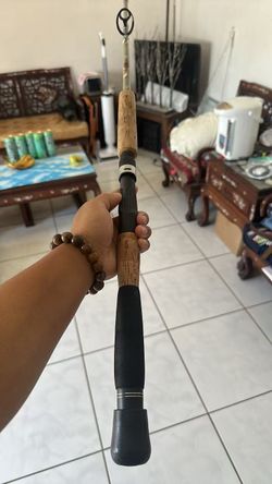 Fishing rod glow in the dark