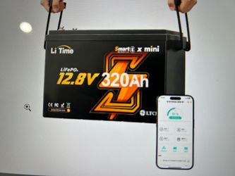Brand new Bluetooth LiTime battery