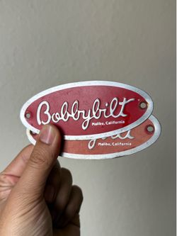 Boblybild Malibu sign