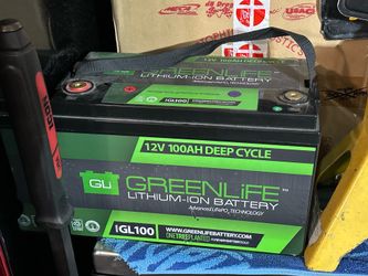 Greenlife battery gl100 xs power optima RV