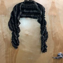 Lightweight Vintage Wool Scarf By Echo 