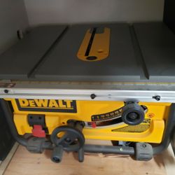DEWALT Table Saw, Model DWE7480
