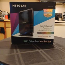 Netgear Nighthawk Ac1900 Wi-Fi Cable Modem Router 