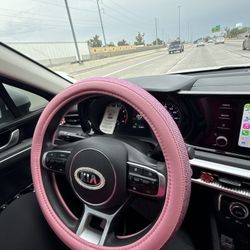 Pink Steering Wheel Cover