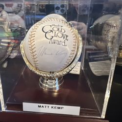Matt Kemp Autographed Baseball