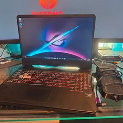 Asus gaming laptop 16 GB RAM Nvidia GeForce 3GB GPU Ryzen 5 3000 series 256 GB NVMe SSD + 500 GB HDD