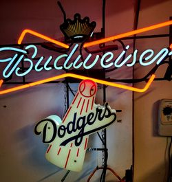 Garage neon signs