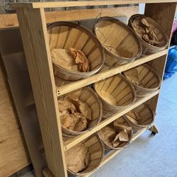 Basket Shelf Cabinet