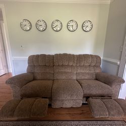 2 Extremely Comfortable Reclining Couches
