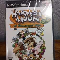 New Harvest Moon: A Wonderful Life -- Special Edition (Sony PlayStation 2, 2005)