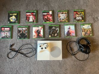 Xbox One S 1TB pre-owned bundle with games