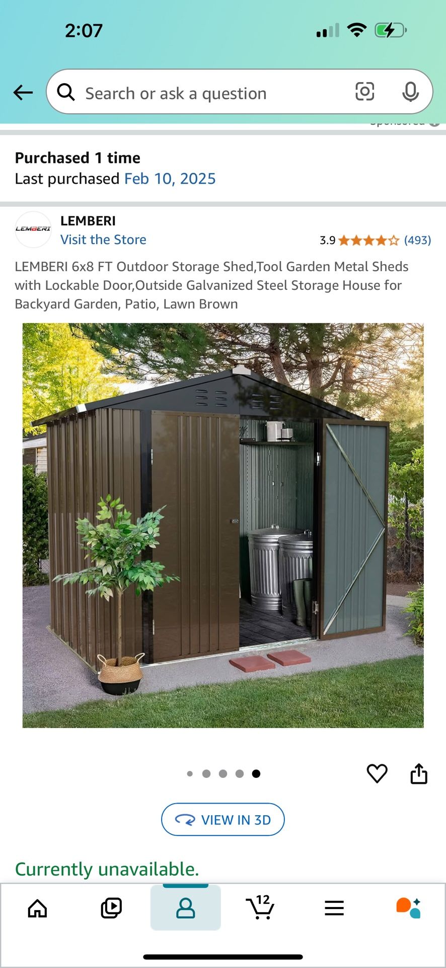 Large Outdoor SHED