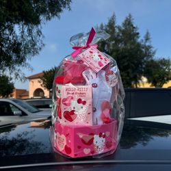 Hello Kitty Gift Basket