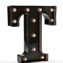 Marquee Decoration Letter “T”