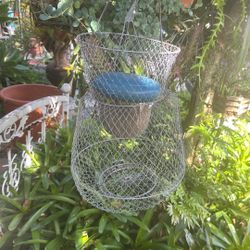 Collapsible Floating  Live Bait Cage For Fishing