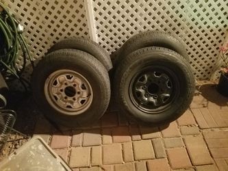 14" tires with rims