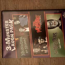 3 Munster Laugh Pack – The Munsters DVD Collection – Like New